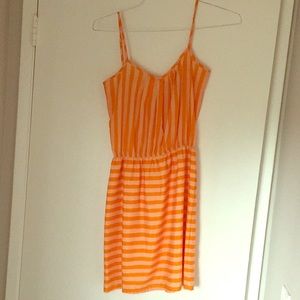 Sherbert spaghetti strap summer dress